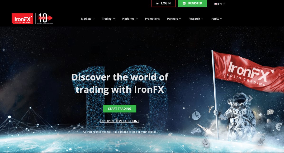 IronFX™ | The Global Leader In Online Trading
