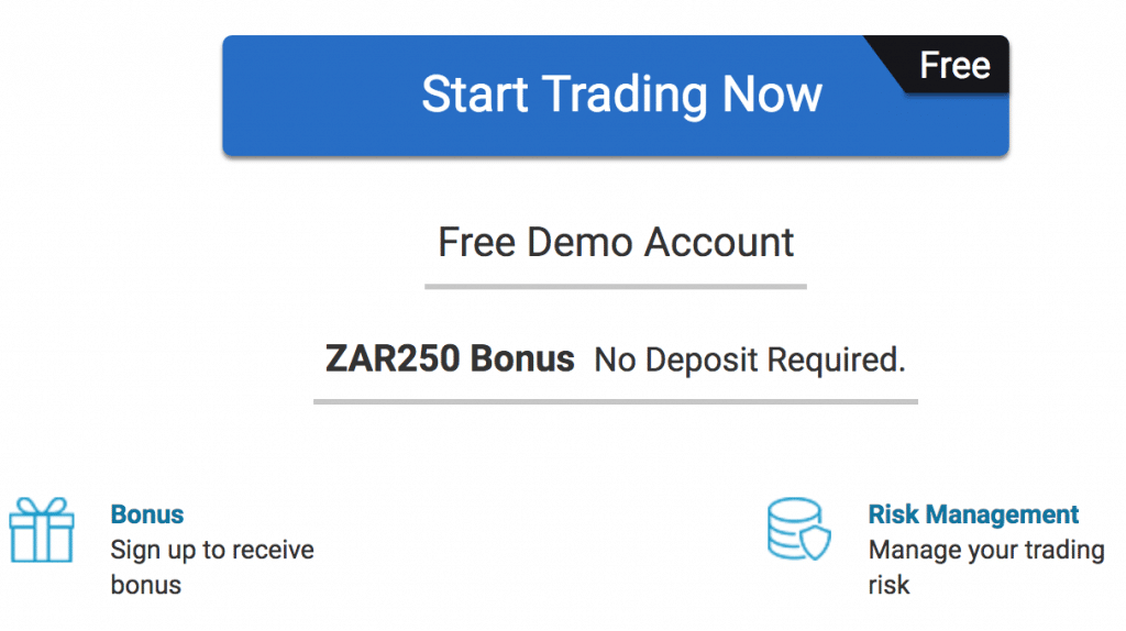 trading no deposit bonus south africa