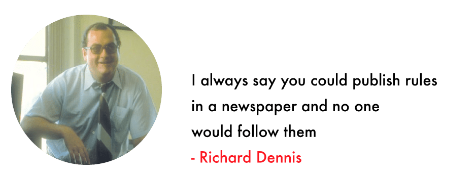 Richard Dennis forex millionaire stories