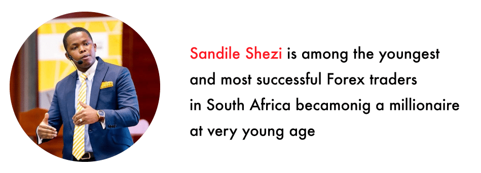 Sandile Shezi richest Forex trader in South Africa