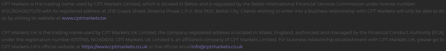 CPT Markets scam