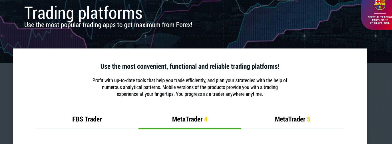 FBS trading platforms review