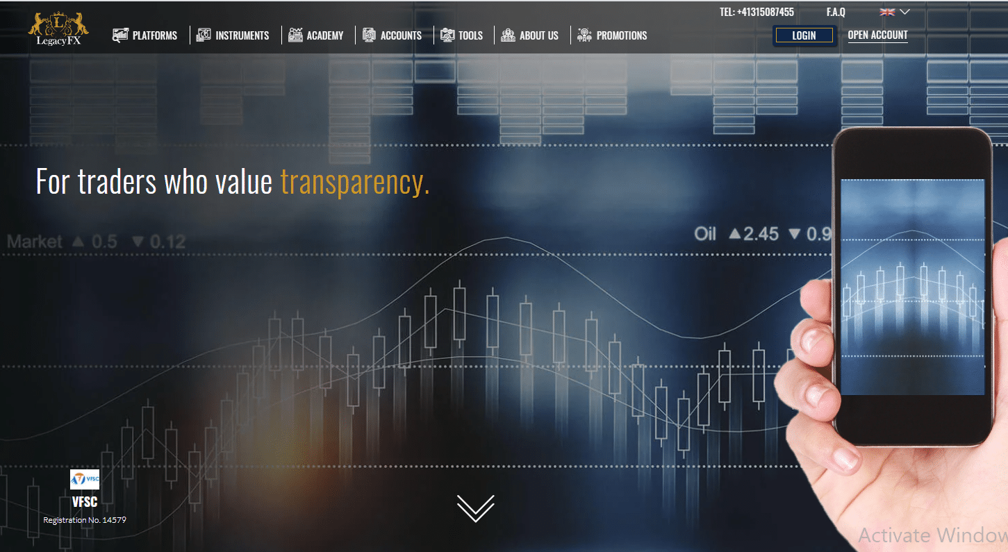 Legacy FX brokerage