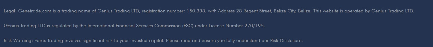 genetrade license